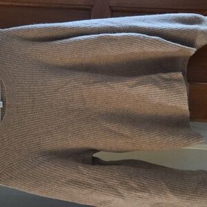 J. Crew Ribbed Tan Sweater